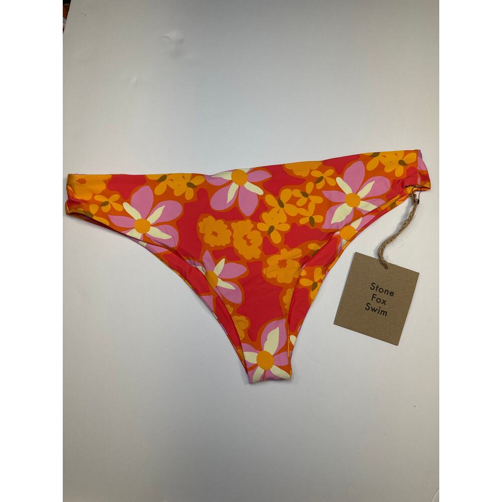 Stone Fox Swim Size L Roca bikini Bottom Lei Lei Swim Beach Cruise - Picture 2 of 7